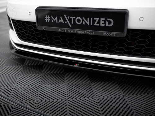 Maxton Front Splitter V.2 VW Golf GTI Mk7 Facelift Maxton Front Splitter V.2 VW Golf GTI Mk7 Facelift