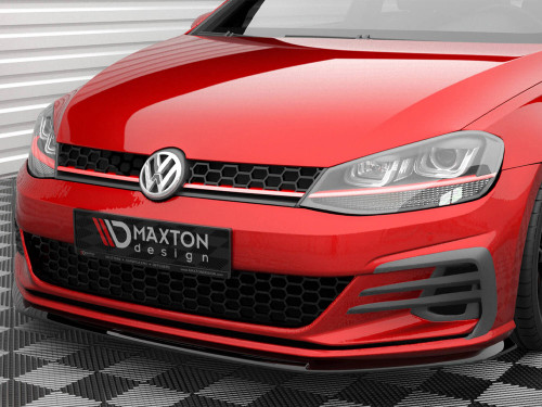 Maxton Front Splitter V.3 Volkswagen Golf GTI Mk7 Facelift