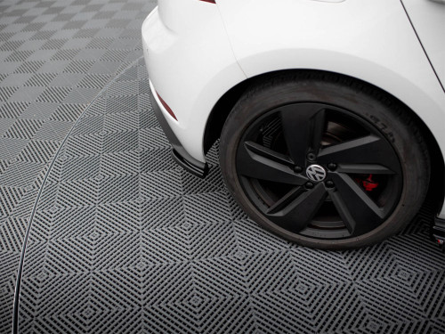 Maxton Rear Side Splitters VW Golf 7 GTI Facelift