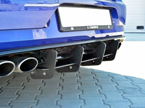 Maxton Rear Diffuser Volkswagen Golf R Mk7 Facelift Maxton Rear Diffuser Volkswagen Golf R Mk7 Facelift