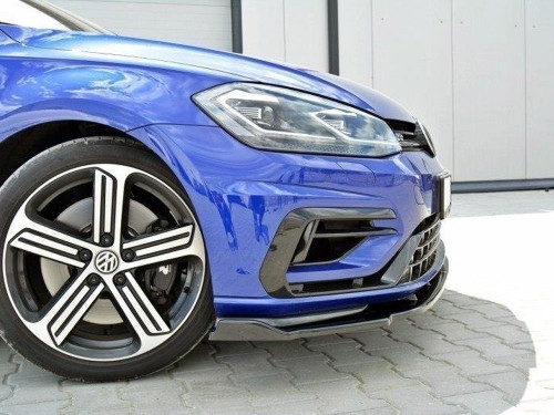 Maxton Front Splitter V.1 Volkswagen Golf R / R-Line Mk7 Facelift Maxton Front Splitter V.1 Volkswagen Golf R / R-Line Mk7 Facelift
