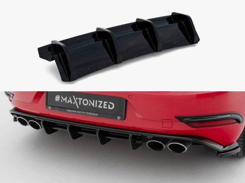 Maxton Rear Valance Volkswagen Golf R Hatchback Mk7 Facelift