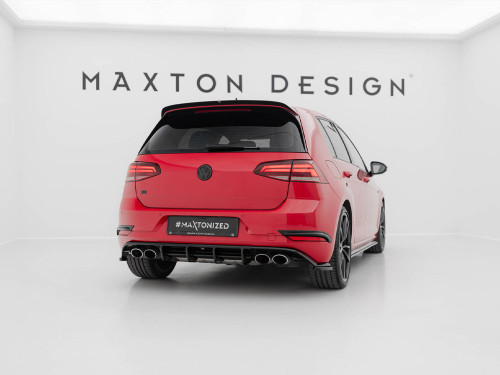 Maxton Rear Valance Volkswagen Golf R Hatchback Mk7 Facelift