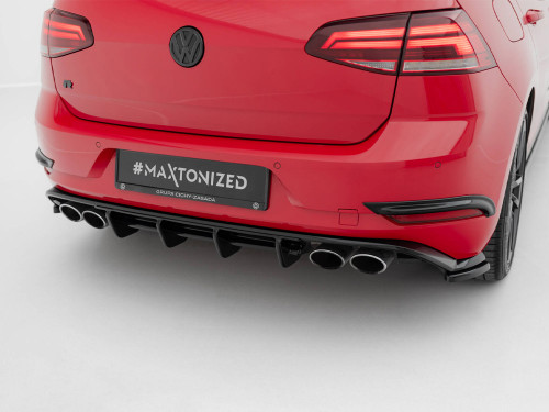Maxton Rear Valance Volkswagen Golf R Hatchback Mk7 Facelift
