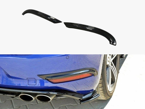 Maxton Rear Frames For Lights VW Golf 7 R / R-Line Facelift