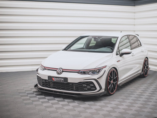 Maxton Front Bumper Wings (Canards) Volkswagen Golf GTI Mk8