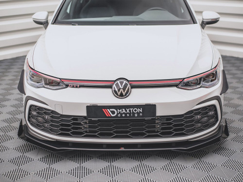 Maxton Front Bumper Wings (Canards) Volkswagen Golf GTI Mk8 Maxton Front Bumper Wings (Canards) Volkswagen Golf GTI Mk8
