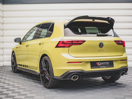 Maxton Rear Side Splitters V2 VW Golf 8 GTI Clubsport (2020-)