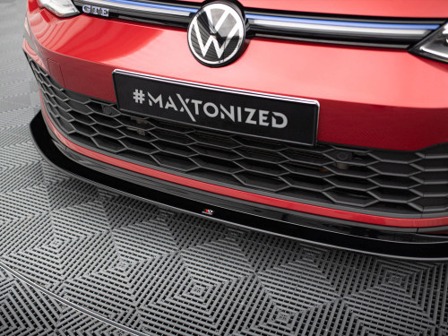 Maxton Front Splitter V.5 Volkswagen Golf GTI / GTE / GTD / R-Line Mk8 Maxton Front Splitter V.5 Volkswagen Golf GTI / GTE / GTD / R-Line Mk8