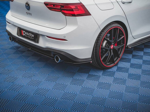 Maxton Rear Side Splitters V.1 Volkswagen Golf GTI / GTE / GTD Mk8