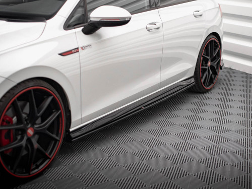 Maxton Side Skirts Diffusers V.4 Volkswagen Golf GTI / GTE / GTI Clubsport / GTD/ R-Line Mk8
