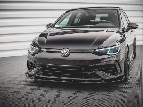 Maxton Front Splitter V.2 VW Golf R Mk8