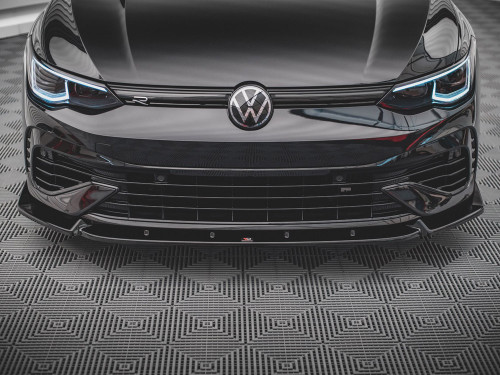 Maxton Front Splitter V.2 VW Golf R Mk8 Maxton Front Splitter V.2 VW Golf R Mk8