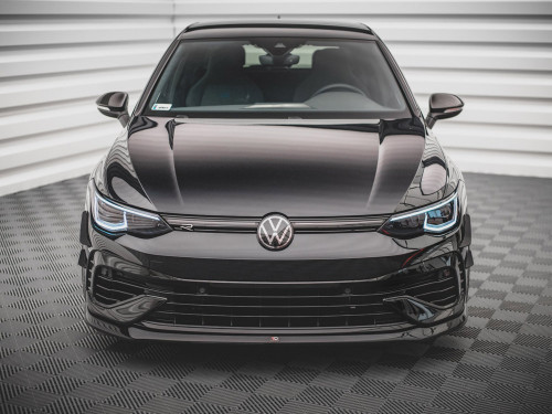 Maxton Front Splitter V.5 VW Golf R Mk8