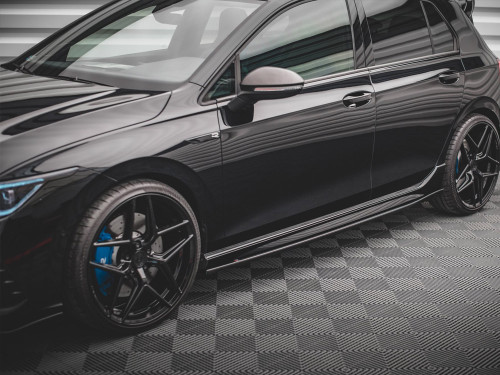 Maxton Side Skirts Diffusers V.2 VW Golf R Mk8 Maxton Side Skirts Diffusers V.2 VW Golf R Mk8