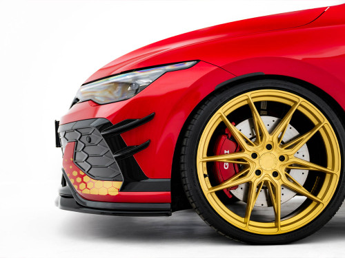 Maxton Front Bumper Wings (Canards) Volkswagen Golf GTI Clubsport Mk8 Facelift