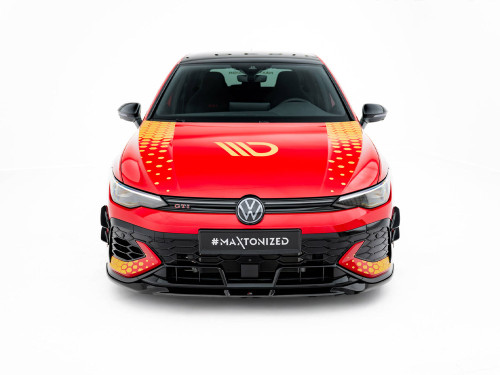 Maxton Front Splitter V.1 Volkswagen Golf GTI Clubsport Mk8 Facelift