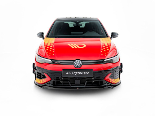 Maxton Front Splitter V.4 Volkswagen Golf GTI Clubsport Mk8 Facelift Maxton Front Splitter V.4 Volkswagen Golf GTI Clubsport Mk8 Facelift