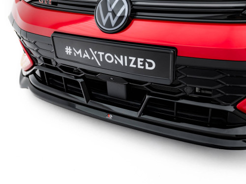 Maxton Front Splitter V.4 Volkswagen Golf GTI Clubsport Mk8 Facelift Maxton Front Splitter V.4 Volkswagen Golf GTI Clubsport Mk8 Facelift