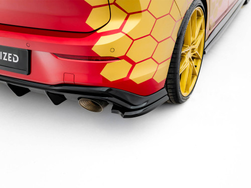 Maxton Rear Side Splitters V.4 Volkswagen Golf GTI Clubsport Mk8 Facelift Maxton Rear Side Splitters V.4 Volkswagen Golf GTI Clubsport Mk8 Facelift