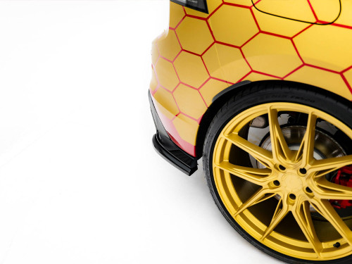 Maxton Rear Side Splitters V.4 Volkswagen Golf GTI Clubsport Mk8 Facelift Maxton Rear Side Splitters V.4 Volkswagen Golf GTI Clubsport Mk8 Facelift