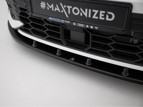 Maxton Front Splitter V.1 Volkswagen Golf GTI / GTE / R-Line Mk8 Facelift Maxton Front Splitter V.1 Volkswagen Golf GTI / GTE / R-Line Mk8 Facelift