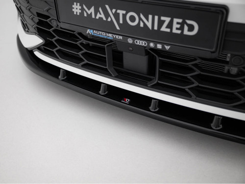 Maxton Front Splitter V.2 Volkswagen Golf GTI / GTE / R-Line Mk8 Facelift Maxton Front Splitter V.2 Volkswagen Golf GTI / GTE / R-Line Mk8 Facelift