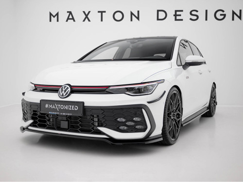 Maxton Front Splitter V.3 Volkswagen Golf GTI / GTE / R-Line Mk8 Facelift