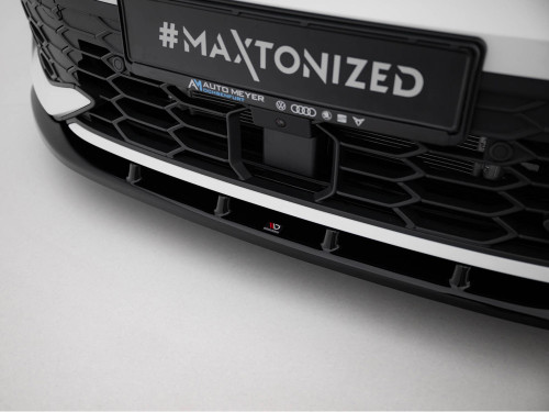 Maxton Front Splitter V.5 Volkswagen Golf GTI / GTE / R-Line Mk8 Facelift