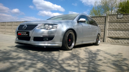 Maxton Front Splitter VW Passat B6 R-line (2005-2010) Maxton Front Splitter VW Passat B6 R-line (2005-2010)