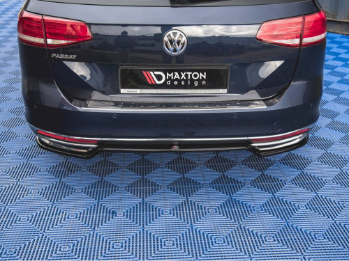 Maxton Central Rear Splitter VW Passat B8 Maxton Central Rear Splitter VW Passat B8
