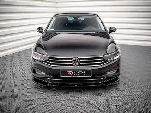 Maxton Front Splitter V.1 VW Passat B8 Facelift