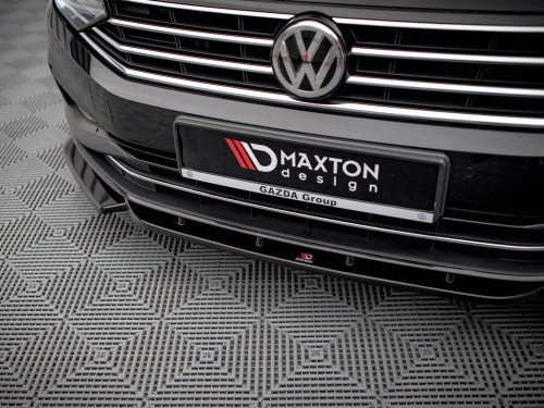 Maxton Front Splitter V.1 VW Passat B8 Facelift