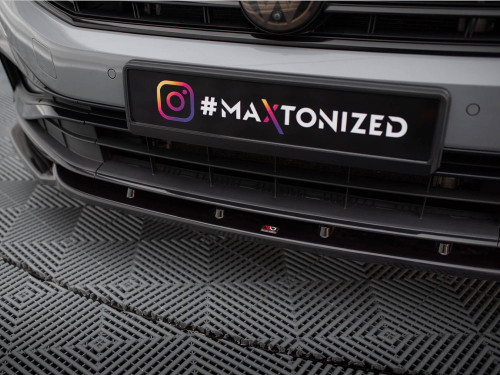 Maxton Front Splitter V.2 Volkswagen Passat R-Line B8 Facelift Maxton Front Splitter V.2 Volkswagen Passat R-Line B8 Facelift