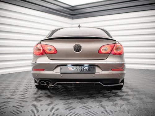 Maxton Central Rear Splitter (Vertical Bars) VW Passat CC Maxton Central Rear Splitter (Vertical Bars) VW Passat CC