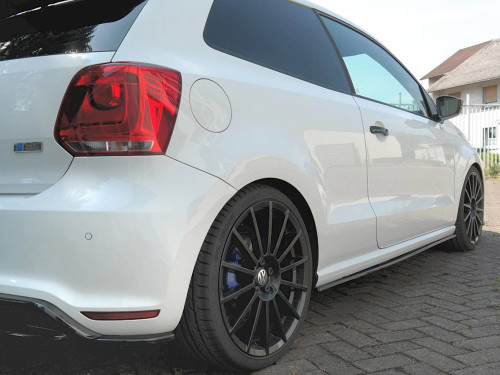 Maxton Side Skirts Diffusers Volkswagen Polo WRC Mk5 Maxton Side Skirts Diffusers Volkswagen Polo WRC Mk5