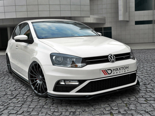 Maxton Front Splitter V.2 Volkswagen Polo GTI Mk5 Facelift