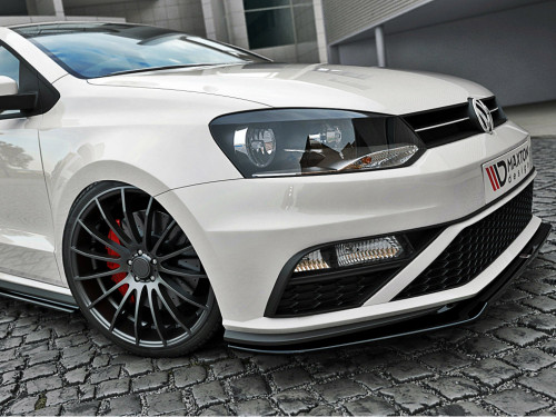 Maxton Front Splitter V.2 Volkswagen Polo GTI Mk5 Facelift
