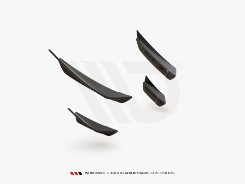 Maxton Front Bumper Wings (Canards) VW Polo GTI Mk6
