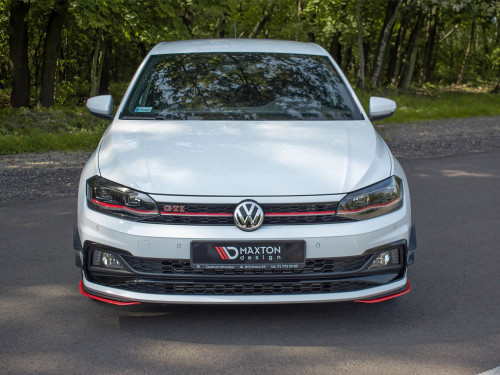 Maxton Front Splitter V.5 VW Polo Mk6 GTI