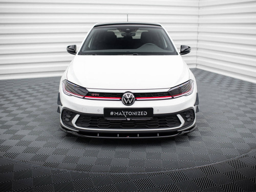 Maxton Front Splitter V.1 Volkswagen Polo GTI Mk6 Facelift