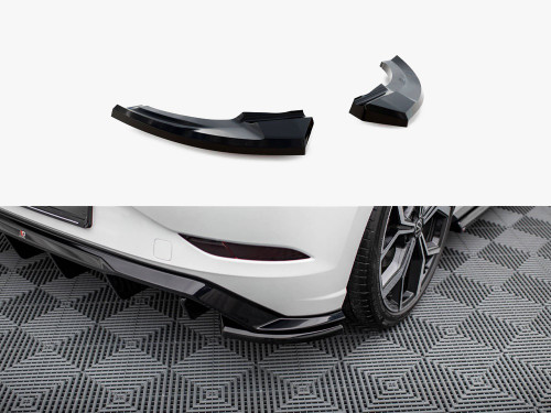 Maxton Rear Side Splitters Volkswagen Polo GTI Mk6 Facelift