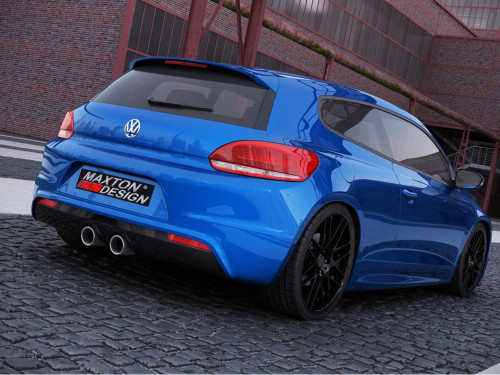 Maxton Rear Valance VW Scirocco III R With 2 Exhaust Holes Maxton Rear Valance VW Scirocco III R With 2 Exhaust Holes