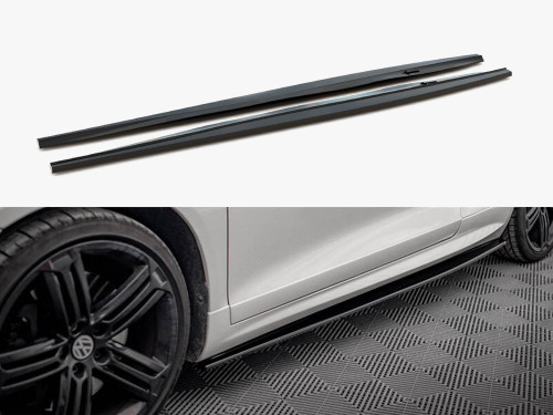 Maxton Side Skirts Diffusers V.1 Volkswagen Scirocco R Mk3