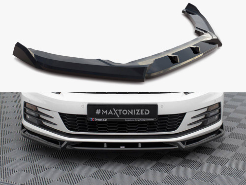 Maxton Front Splitter V.2 Volkswagen Scirocco Mk3 Facelift