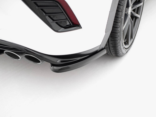 Maxton Rear Side Splitters Volkswagen T-Roc R Mk1