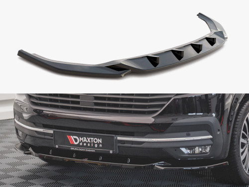 Maxton Front Splitter V.2 VW T6 Facelift (2019-) Maxton Front Splitter V.2 VW T6 Facelift (2019-)