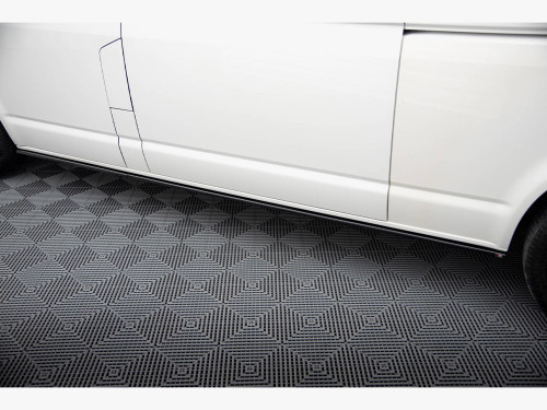 Maxton Side Skirts Diffusers Volkswagen T6 Long Facelift Maxton Side Skirts Diffusers Volkswagen T6 Long Facelift