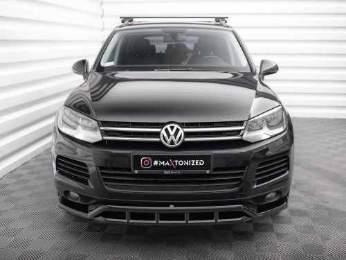 Maxton Front Splitter Volkswagen Touareg Mk2 Maxton Front Splitter Volkswagen Touareg Mk2