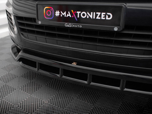 Maxton Front Splitter Volkswagen Touareg Mk2 Maxton Front Splitter Volkswagen Touareg Mk2